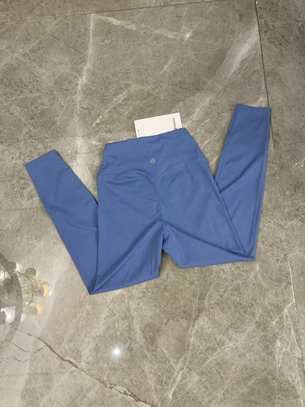 lululemon athletica Periwinkle Zip Jacket & Leggings Set